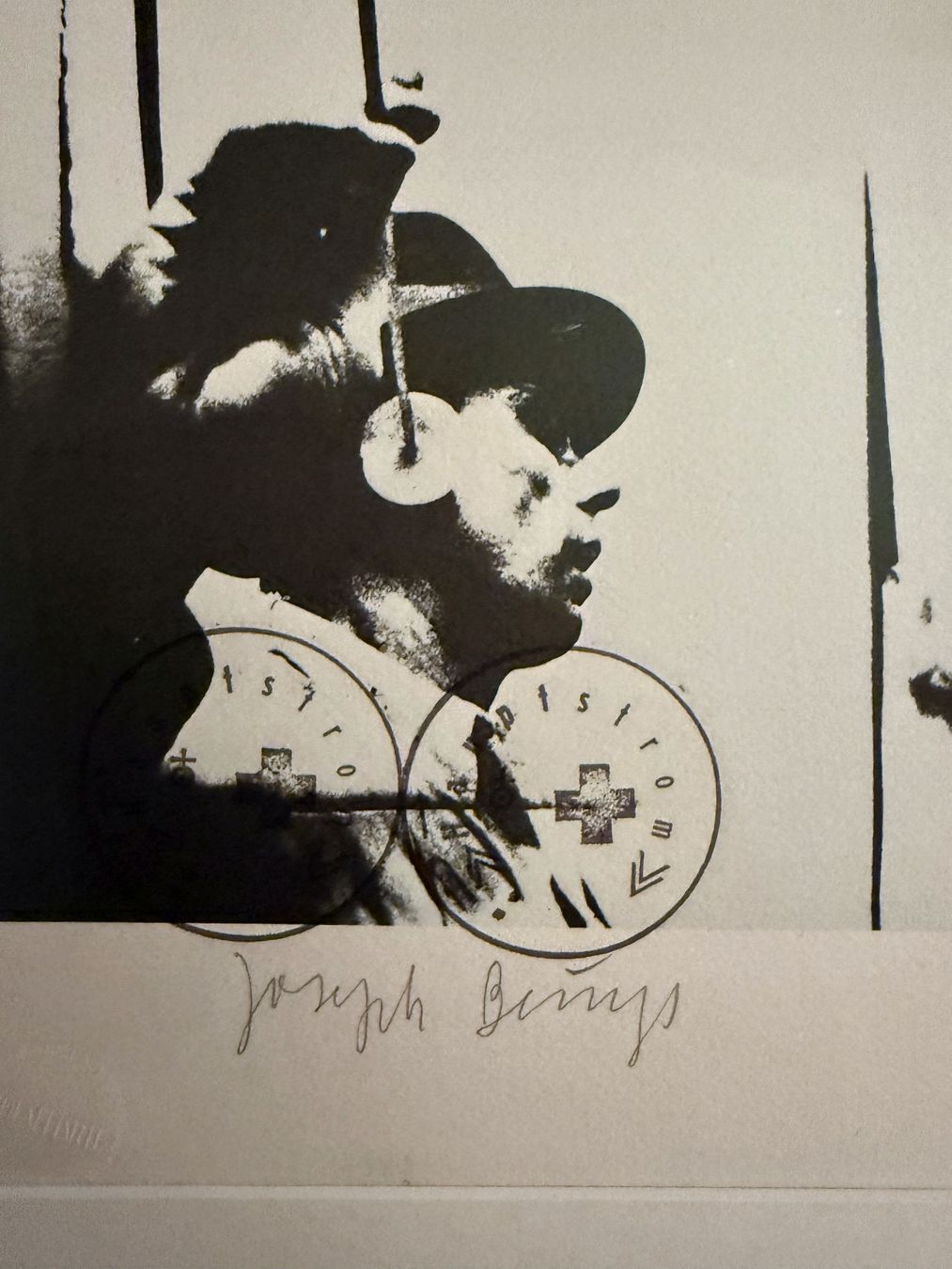 Foto & Immagini: Joseph Beuys signierter Druck – Usato da Solothurn venduto da Spektrum007 1