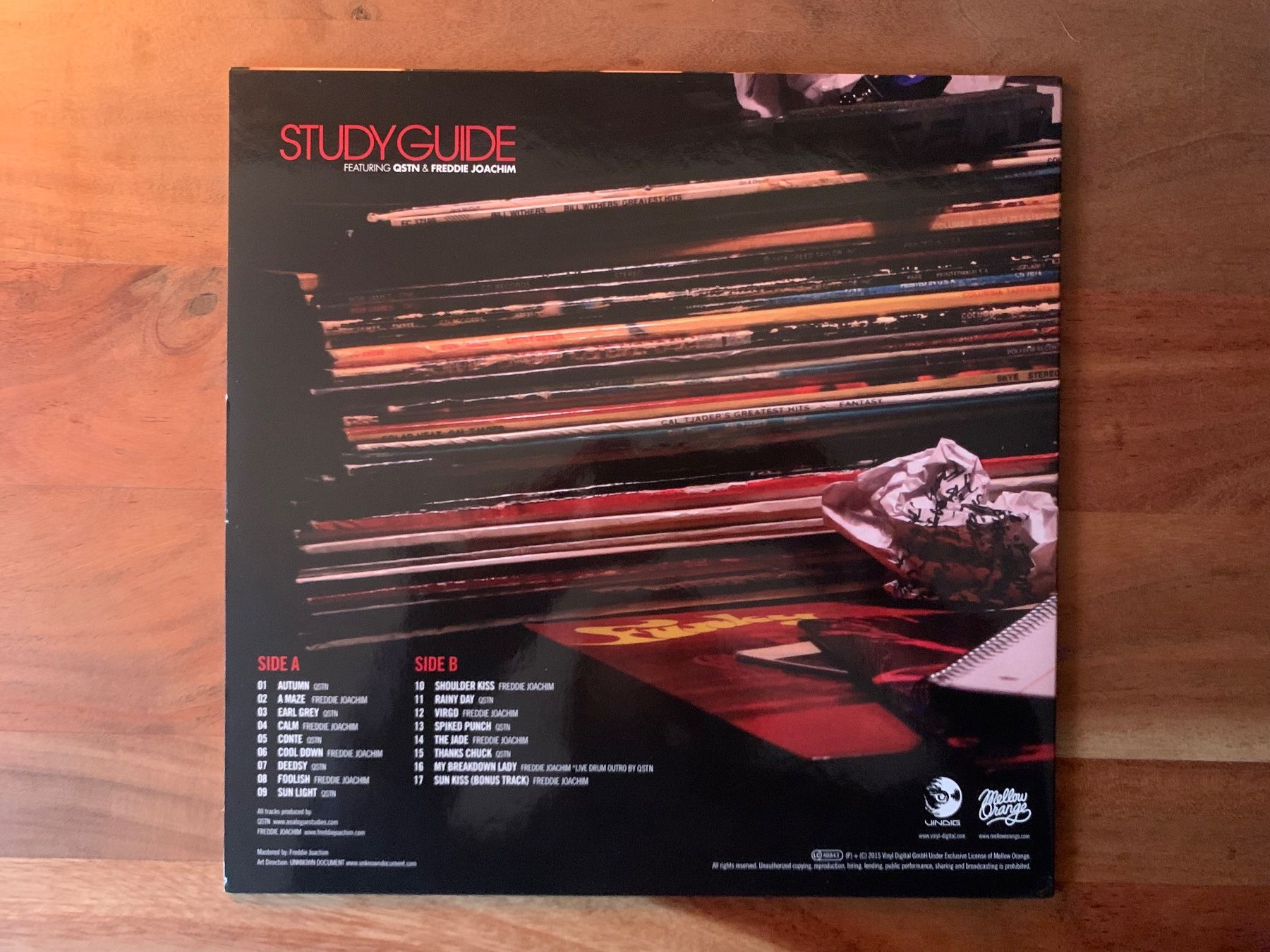 Dischi in vinile: Freddie Joachim & QSTN - Study Guide Vinyl – Usato da Nunningen venduto da MashTape 1