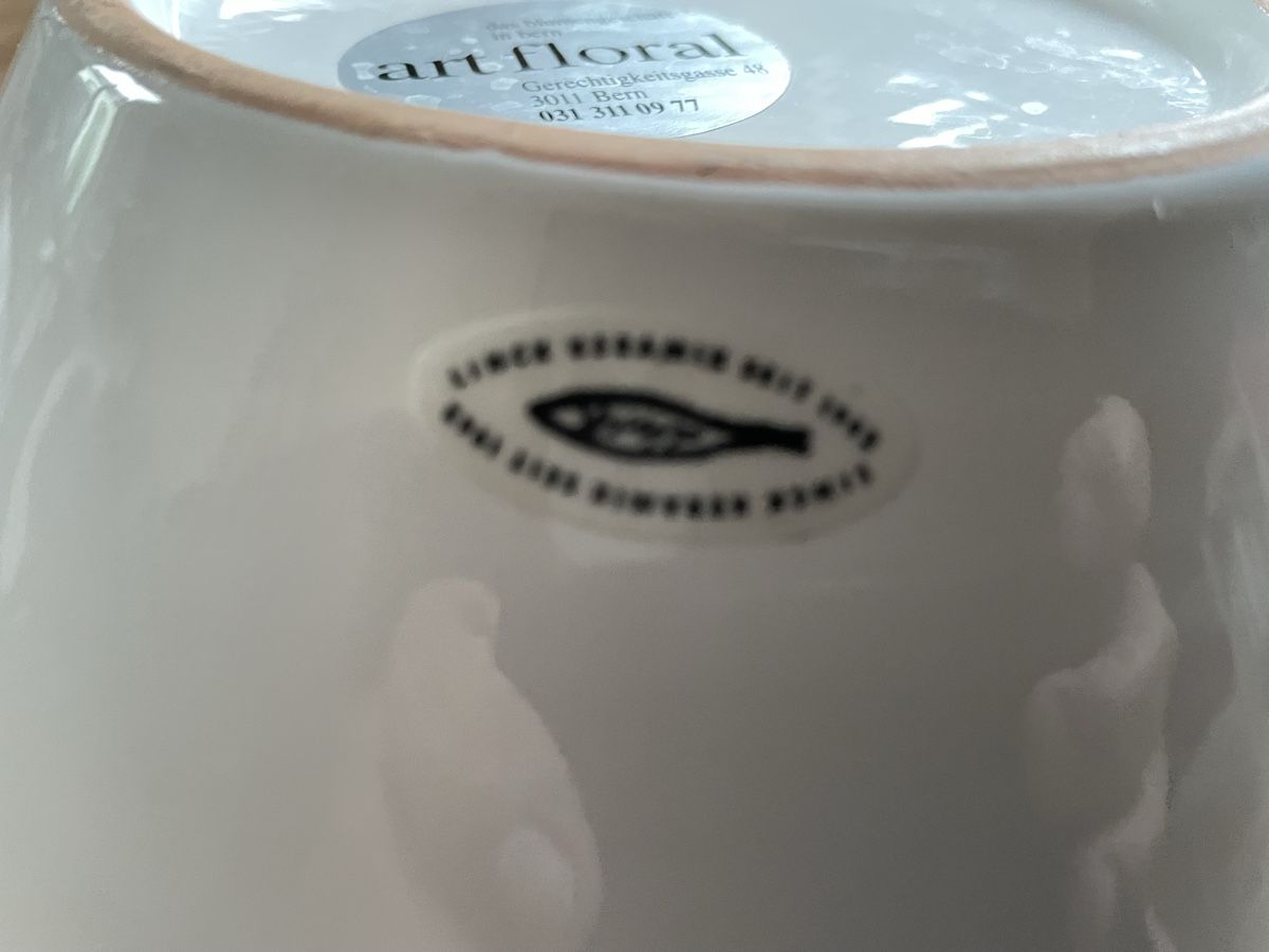 Linck Vasen & Gefässe: Linck Keramik-Vase – Neu (gemäss Beschreibung) aus Meiringen von Lolo2000 3