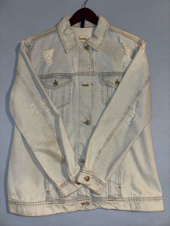 Veste en jean Stradivarius