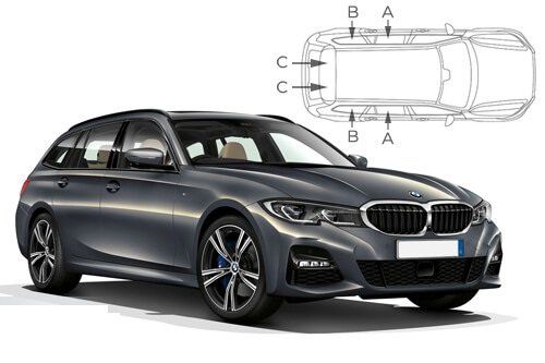 BMW Auto Sonnenschutz Blenden Set / Car Shades passgenau