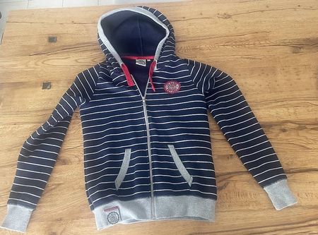 FC Basel Retro Trainerjacke FCB Kapuzenjacke Gr. S