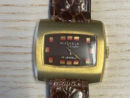 KIENZLE Uhr ca. 70 Jahre Handaufzug