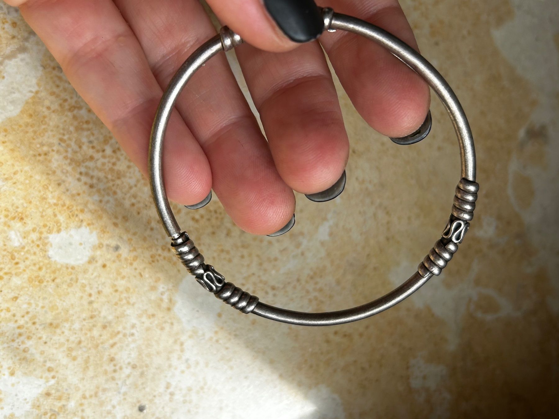 Bracciali & Braccialetti: Armband silber indisch – Usato da Basel venduto da bellespirit 6