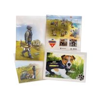 Ukraine - Mienensuchhund Patron - ganzes Set