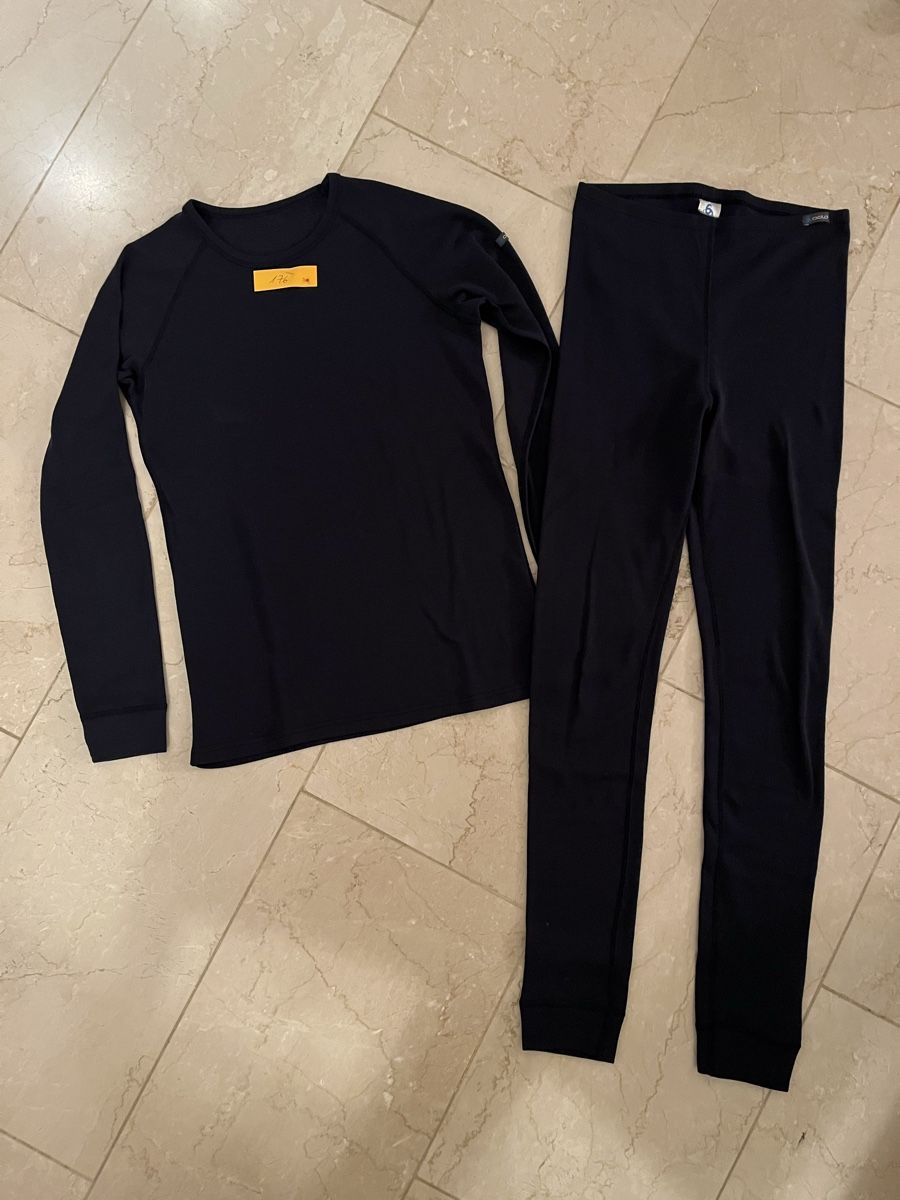 Odlo Biancheria intima: Set Thermounterwäsche Odlo Basic Layer 176 dunkelblau – Usato da Jona venduto da simsa02