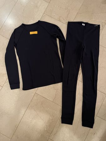 Set Thermounterwäsche Odlo Basic Layer 176 dunkelblau