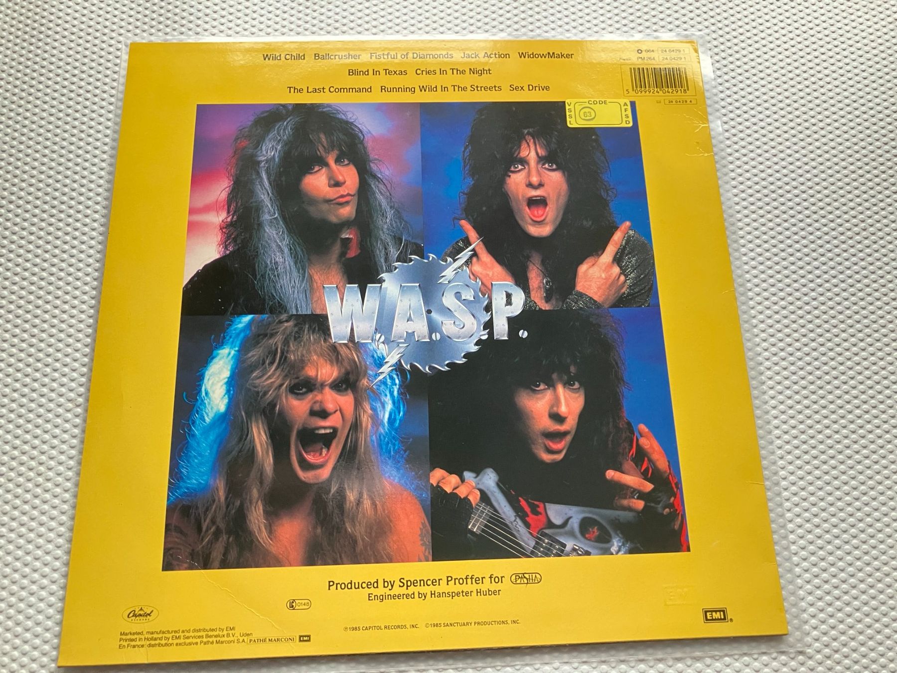 Schallplatten: W.A.S.P. – Gebraucht aus Aarwangen von Jukebox3 2
