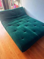 Designer Schlafsofa Samt Grün (war 770.-)