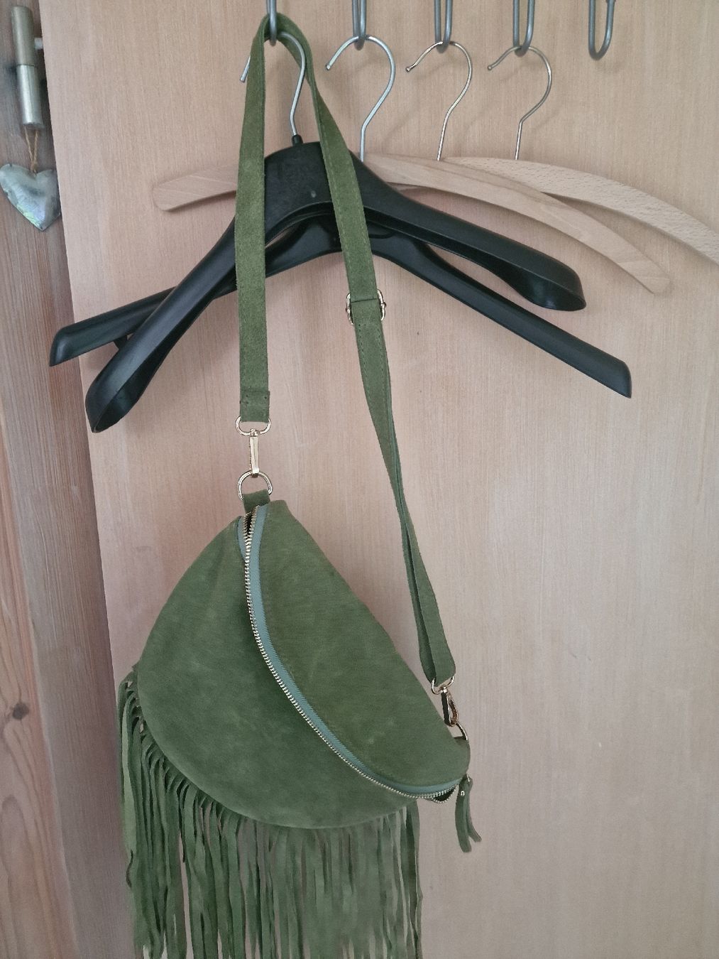 Taschen: Tasche wildleder grün – Neu (gemäss Beschreibung) aus Winterthur von Winti1993