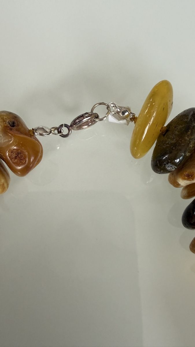 Catenine: Sonnige Bernsteinkette, 56 cm lang – Nuovo e nell'imballaggio originale da Ebikon venduto da elischka 4