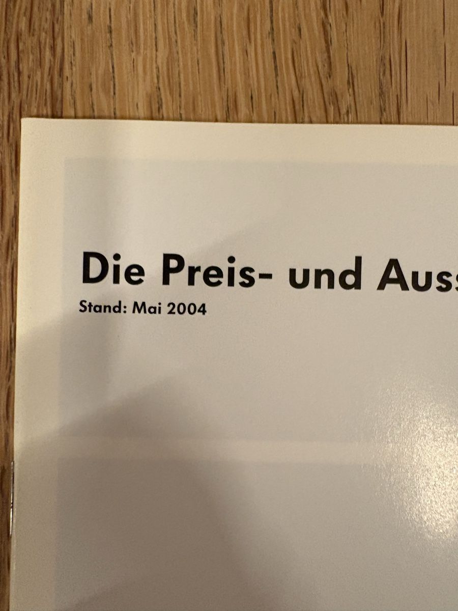 VW Documenti: VW Golf Preisliste, Prospekt - 2004 oder 2005 – Usato da Freienstein venduto da Golfbueb 1