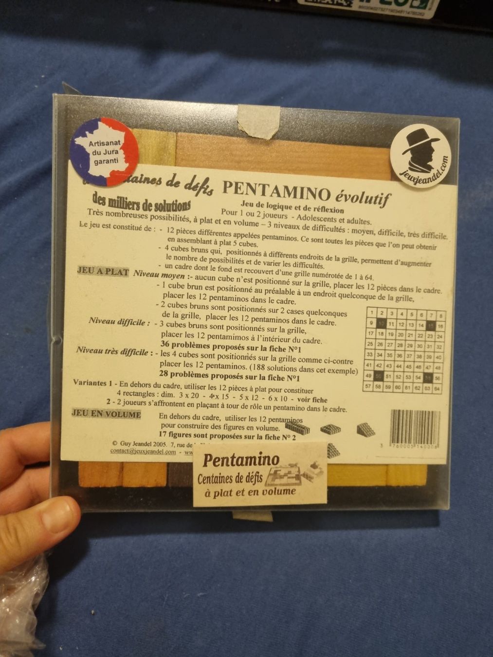 Giochi: Pentamino évolutif - Jeu de réflexion en bois – Usato da Fribourg venduto da jarmilka 1