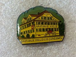 Ansteckpin 173: Gasthaus Kreuz Hergiswil