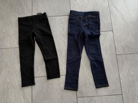 Leggings - Grösse 110 - 2 Stück - Okaidi und H&M