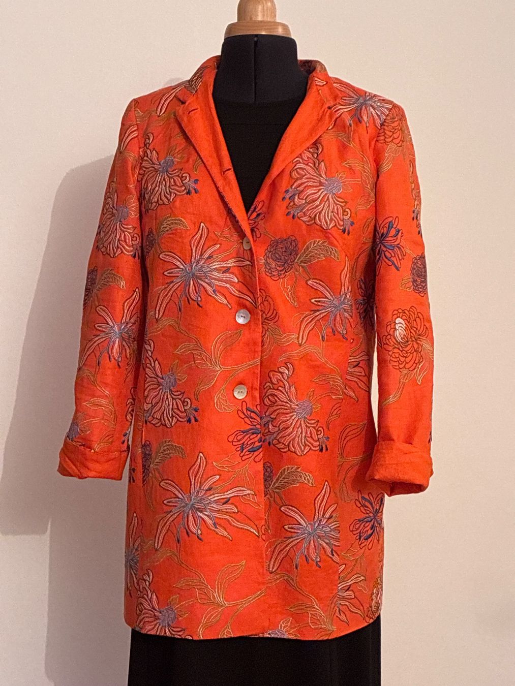 Giacche: Leinen Long-Blazer von White Label Gr 42 – Usato da Davos Platz venduto da nanigl