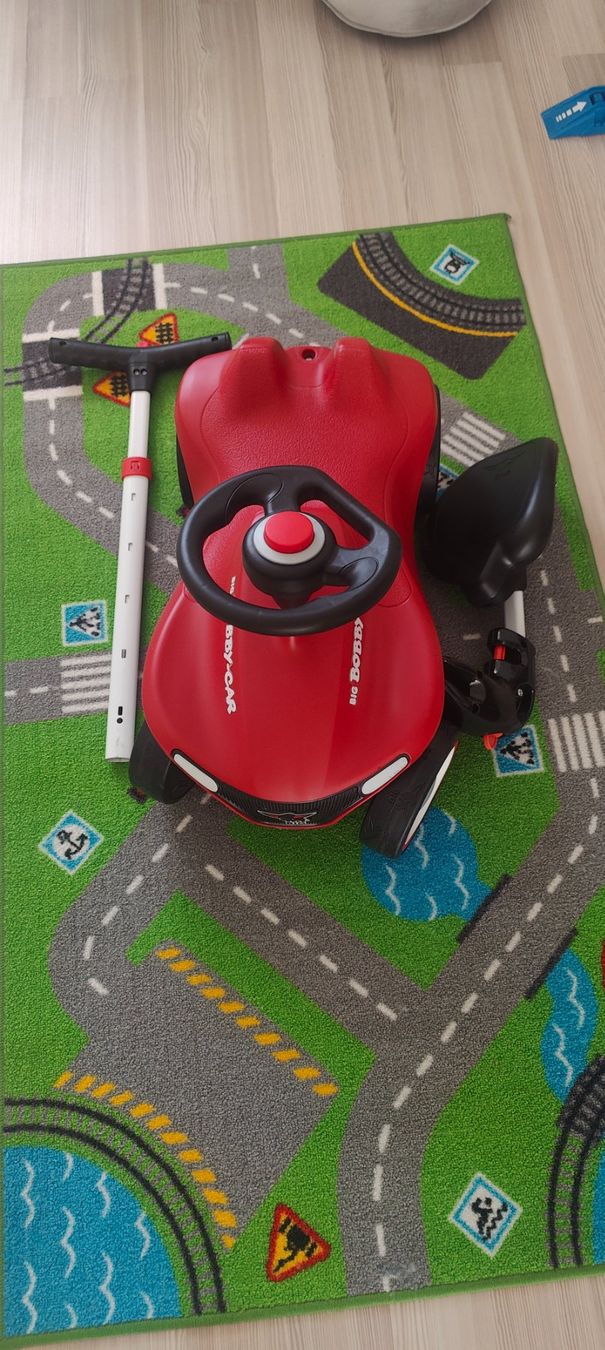 Fahrzeuge für Kinder: Big Bobby Car – Red, Like New! Backrest & Push Handle – Neu (gemäss Beschreibung) aus Zürich von giga82 6