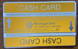 Telefonkarte USA Michigan Bell 40$ 710C 2500 Ex ungebraucht