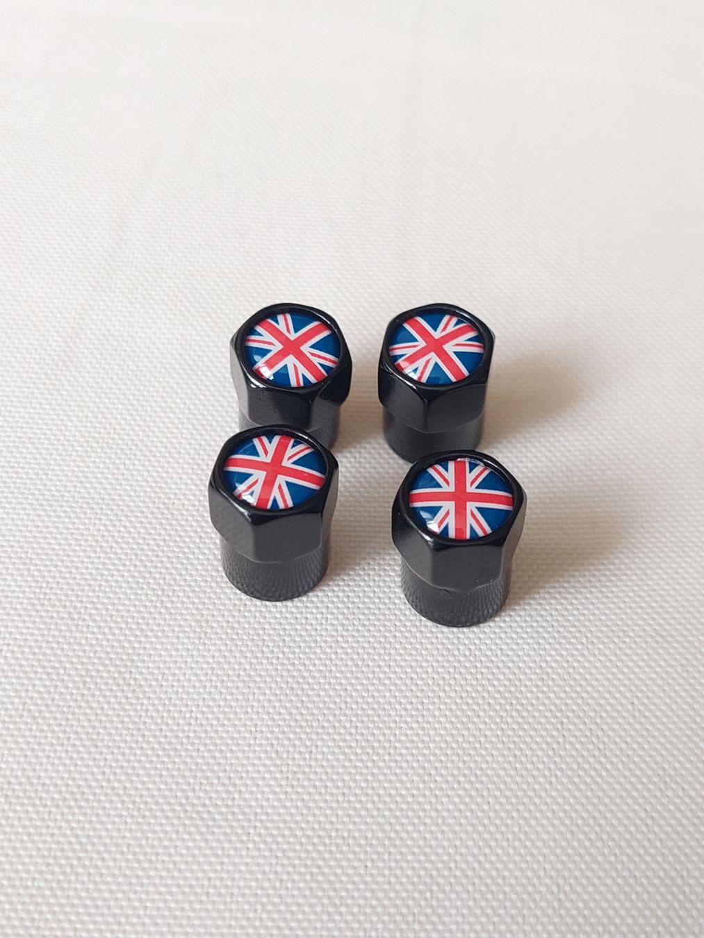 Tutti pezzi di ricambio auto: Ventildeckeli Ventilkappen GB - Flag, Union Jack – Nuovo (secondo la descrizione) da Zürich venduto da makimakimak