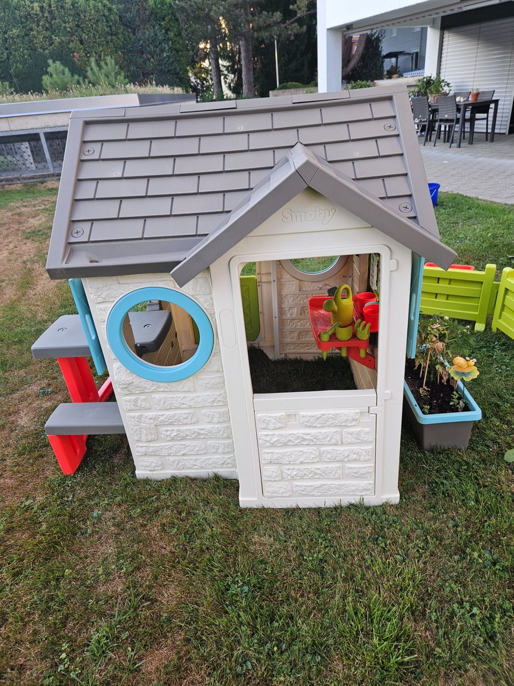 Smoby Casette per bambini: Smoby Garten Spielhaus Set – Usato da Unterägeri venduto da Sleepbear 5