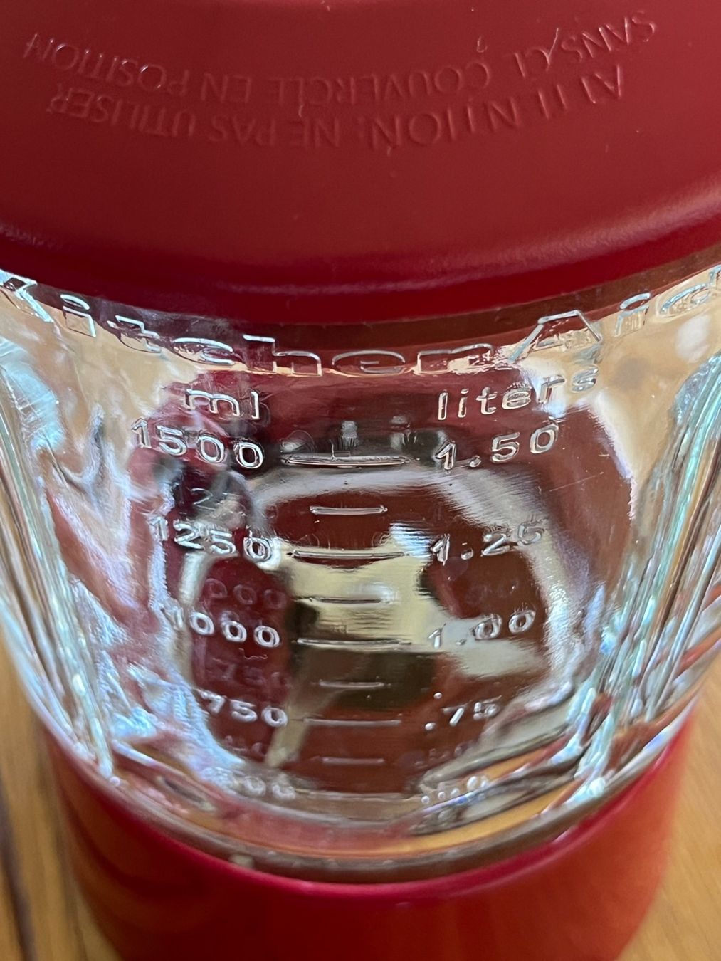 Kitchenaid Elettrodomestici da cucina: KitchenAid Artisan Blender, Rot, 5KSB555 – Usato da Zürich venduto da koila 4