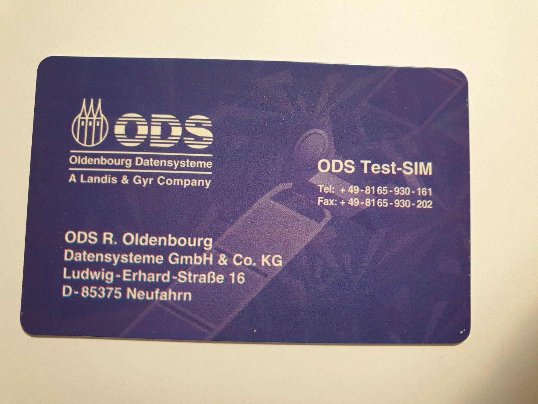 Telefon- & Taxkarten: G.S.M Testcard – Gebraucht aus Rain von chesz 1