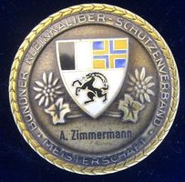 Bündner Kl. Kal. Meisterschaft - Silber - wie Richter 860a -