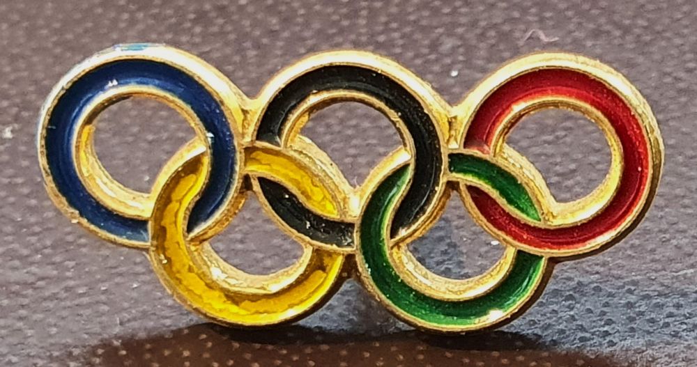 R988 - Pin Olympiade Olympia Ringe / Olympic Ring | Kaufen auf Ricardo