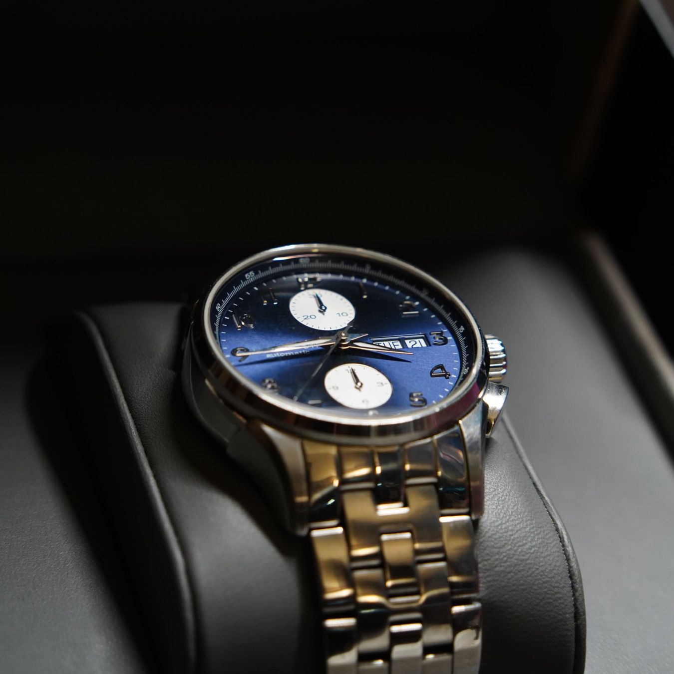 Hamilton Orologi: Hamilton Jazzmaster Maestro Auto Chronograph 41mm – Usato da Winterthur venduto da Haisik 1