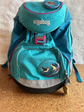 Schulsack Ergobag hellblau