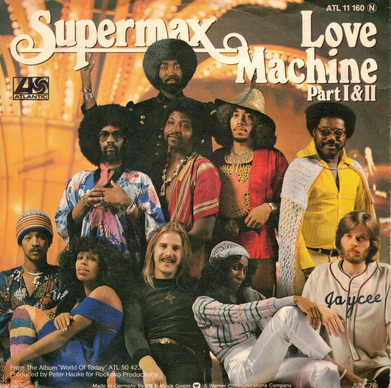 Schallplatten: Supermax  --  Love Machine   Single7 – Gebraucht aus Rheinau von thespecials