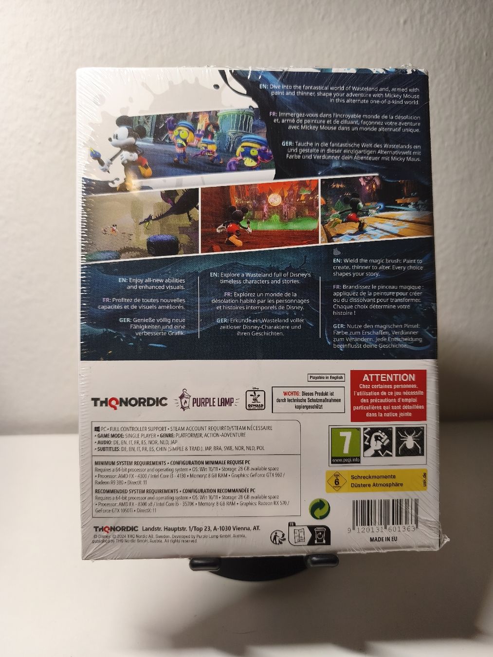 Giochi: Gioco Disney Epic Mickey Rebrushed Limited Edition NEW!!! – Nuovo e nell'imballaggio originale da S. Vittore venduto da GamesAndCards95 1
