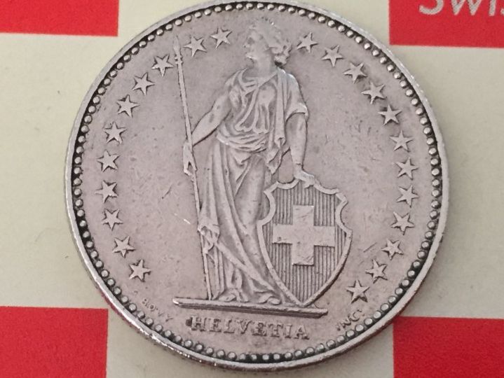 Tutti le monete: 2 Franken 1991 ss-vz – Usato da Elsau venduto da herbybay 1