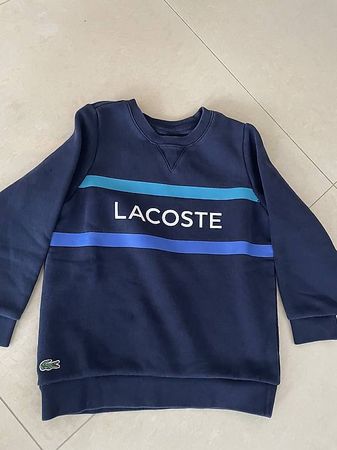 Lacoste Pullover, Grösse 116, Dunkelblau, Top Zustand!
