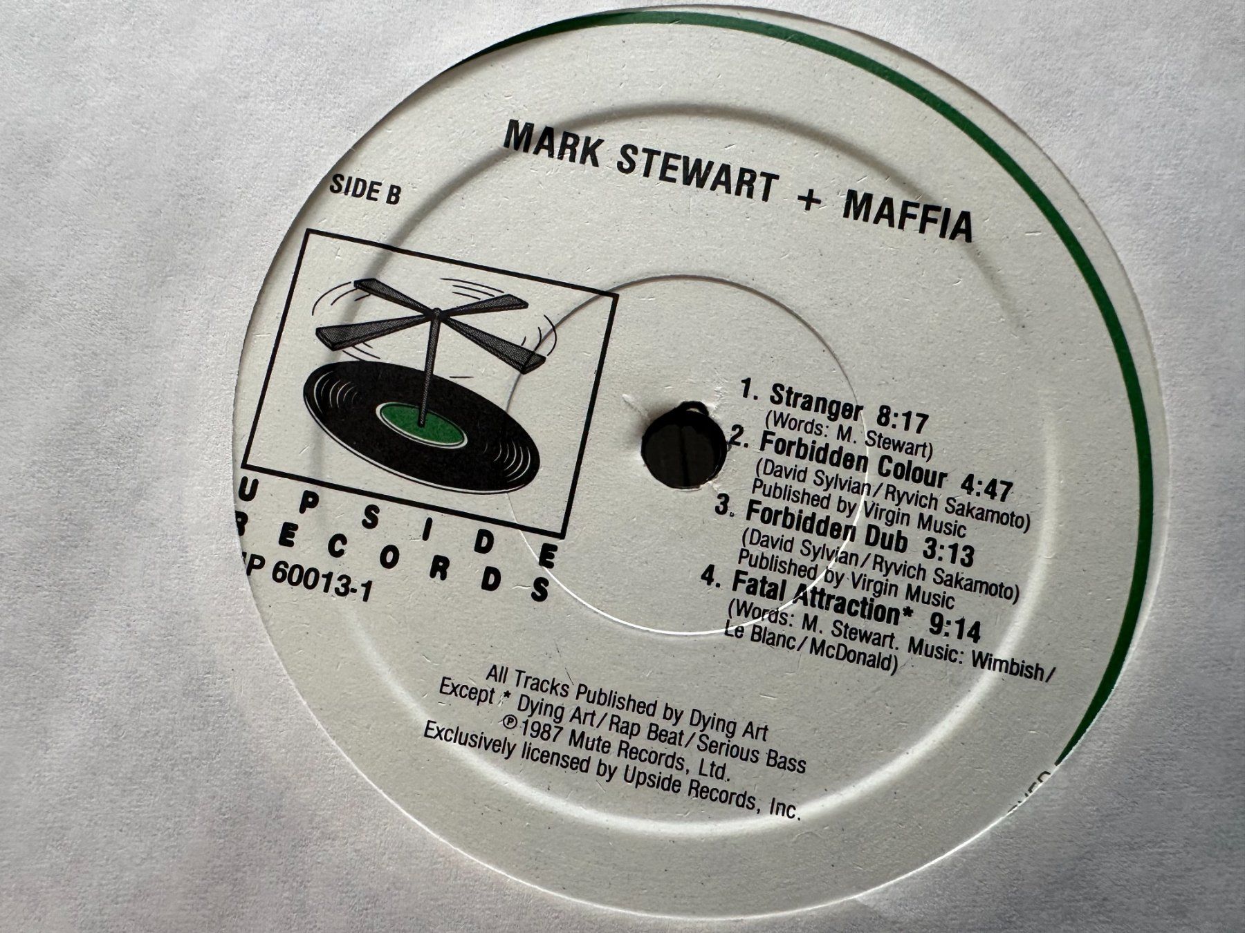 Dischi in vinile: MARK STEWART & THE MAFIA LP SAME - THE POP GROUP – Usato da Sion venduto da jaipur1401 3