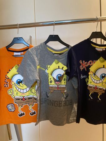 Spongebob 3 T-Shirt Gr:116, Neu. Restposten Aktion 3 für 2