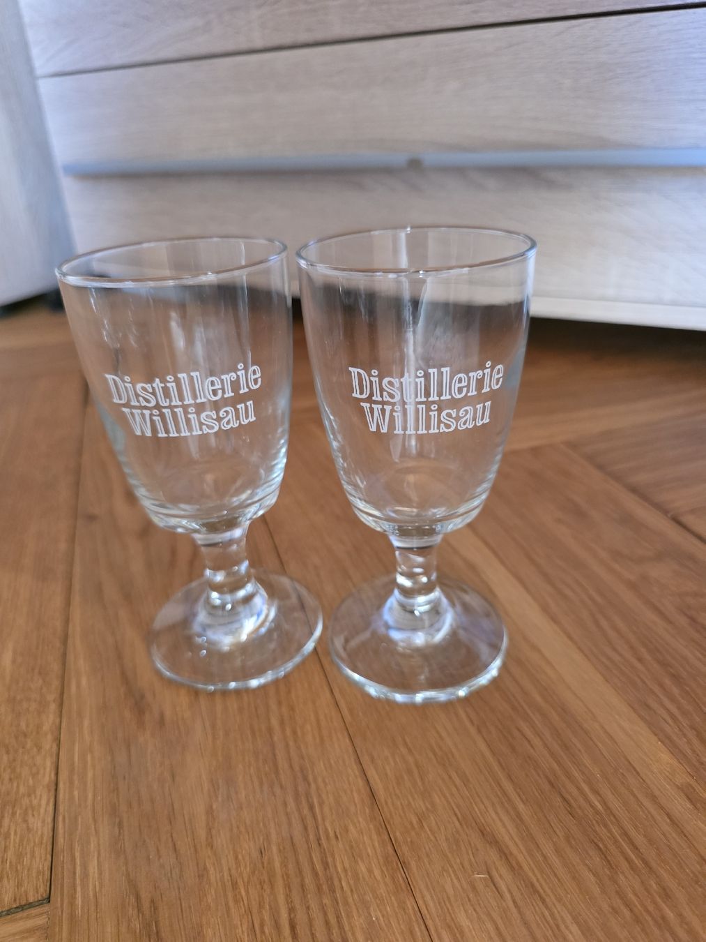 Bicchieri: Distillerie Willisau Gläser 2Stk. – Nuovo (secondo la descrizione) da Winznau venduto da soli9
