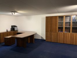 Ensemble complet de mobilier de bureau en bois massif