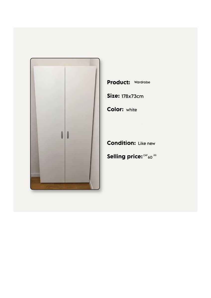 Armoires: Wardrobe from LIPo – Neuf (Voir description) à Gümligen par san_8cjy
