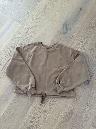 Bershka Sweatshirt, Top, hellbraun, Gr. S, Damen