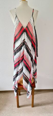 KLEID DRESS QUAGGA GREEN LABEL ONE SIZE M L  MAXIKLEID,  TOP
