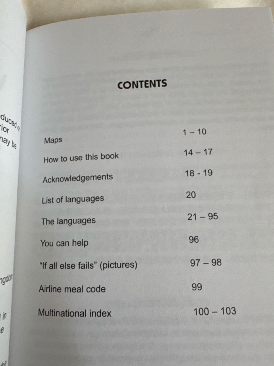 Libri: Vegan Passport - Phrasebook Multilingual 4th Edition – Usato da Genève venduto da k1164 6