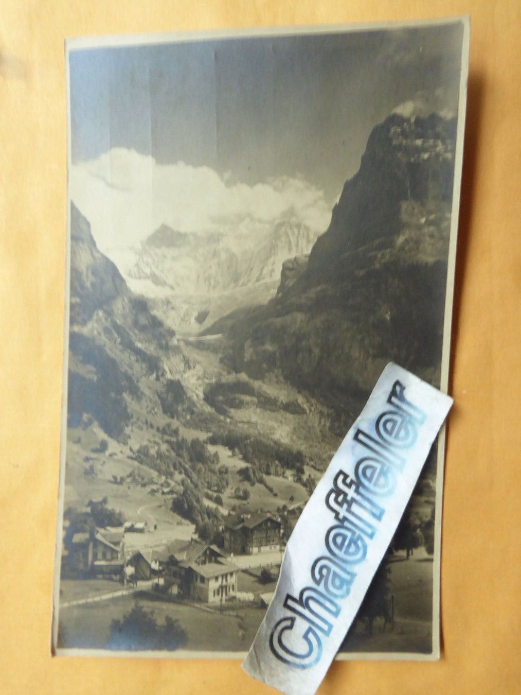Cartoline postali: Ausblick v. Pension Kirchbühl – Usato da Zürich venduto da Chaeffeler
