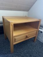 2x Nachttische Massivholz