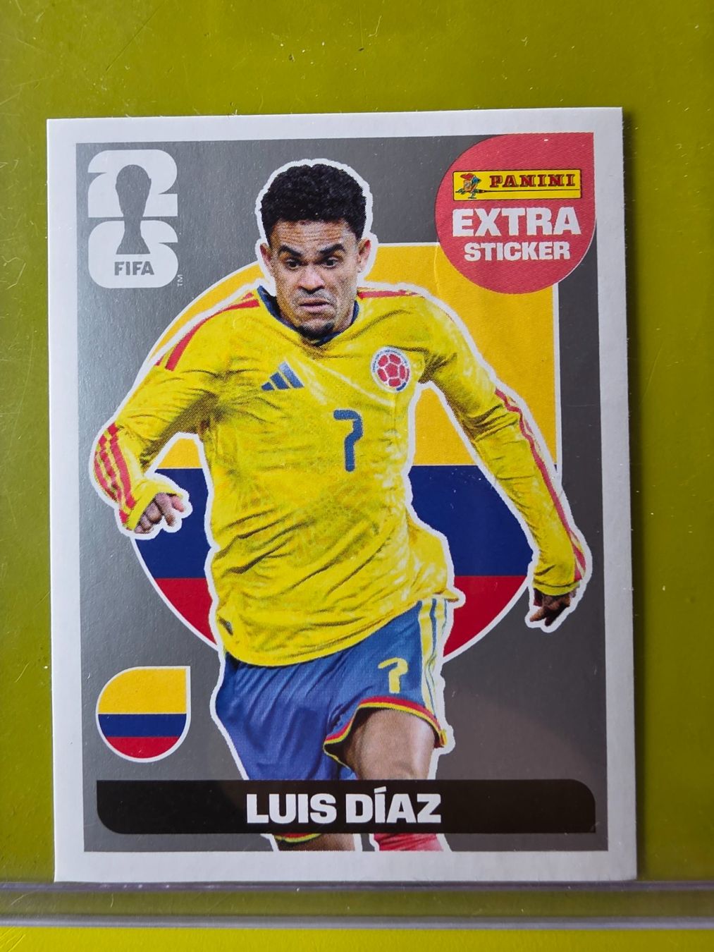 Panini Carte collezionabili: Panini Extra Sticker Luis Díaz Kolumbien Silber – Nuovo (secondo la descrizione) da Dintikon venduto da Takeit79