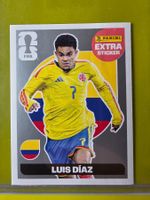Panini Extra Sticker Luis Díaz Kolumbien Silber