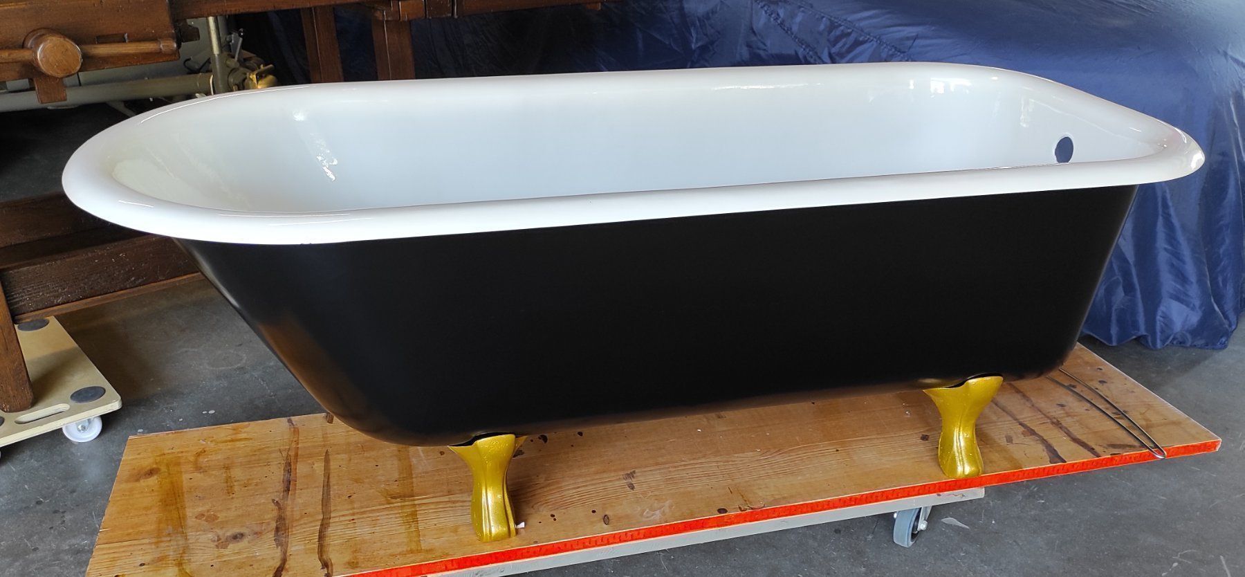 Vasche da bagno: Badewanne Gusseisen – Nuovo (secondo la descrizione) da St. Silvester venduto da swissboy68