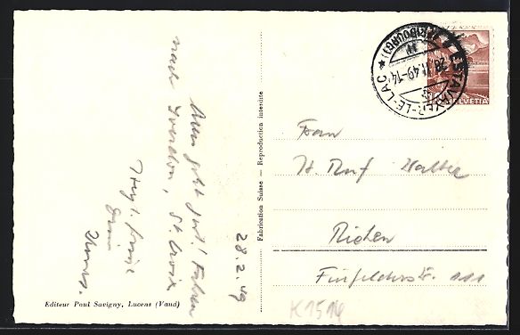 Cartes postales: AK Estavayer-le-Lac, Vue générale – D'occasion à Berlin par bartko-reher 1