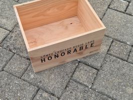 Weinkiste 6er leer 32.5x26.5x18.5cm