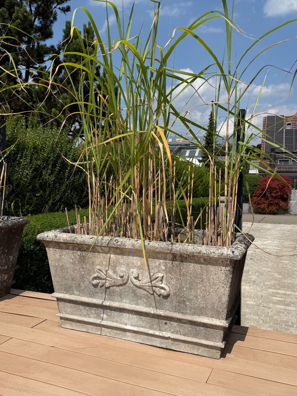 Pietre & tegole: Enea Sandsteintrog mit Zierornament – Usato da Gutenswil venduto da Sooty2015